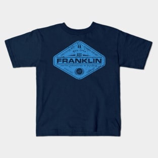 U.S.S. Franklin Kids T-Shirt